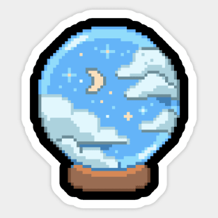 crystal ball Sticker